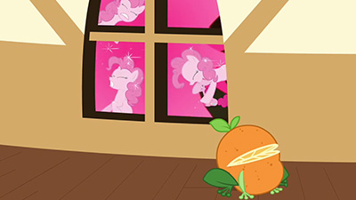 And by the end of the fanfic, orangefrog and orangejay take refuge in Applesauce and Fluttershutter's cottage on the outskirts of the Everfree Forest while Grand Paladin Twilight Sparkle continues her endless quest to annihilate the endless swarms of Pinkie Pies.