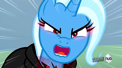 Does this look like the face of somepony who trusts wheels? That's right.